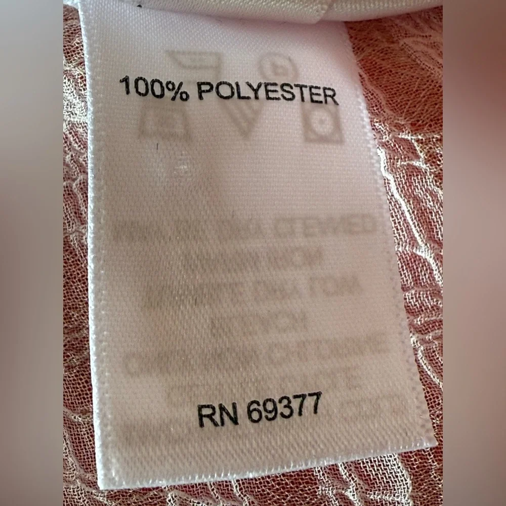 Marla Wynne for Chico’s Sheer Button Up Top Medium - Picture 10 of 10